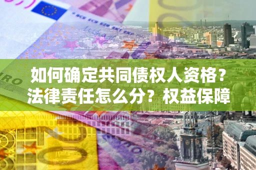 北京如何确定共同债权人资格？法律责任怎么分？权益保障技巧揭秘！