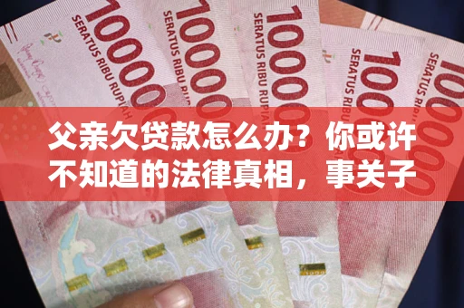 北京父亲欠贷款怎么办？你或许不知道的法律真相，事关子女未来
