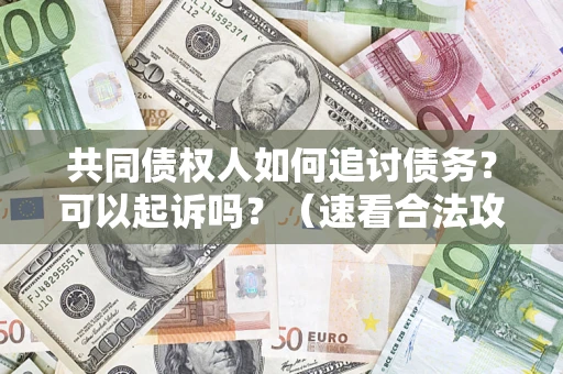 北京共同债权人如何追讨债务？可以起诉吗？（速看合法攻略）