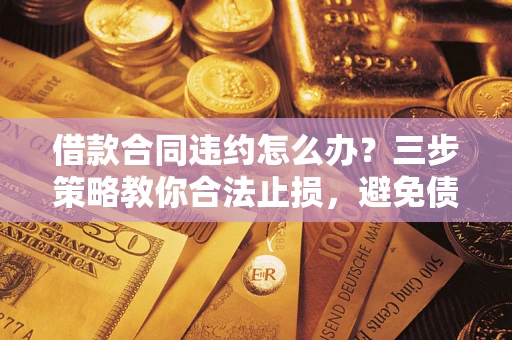 北京借款合同违约怎么办？三步策略教你合法止损，避免债务危机升级