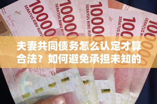北京夫妻共同债务怎么认定才算合法？如何避免承担未知的债务风险？
